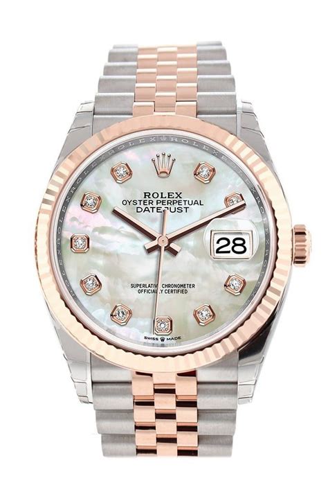 rolex women's datejust mother of pearl|Rolex 2022 release Datejust 36.